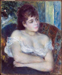 Femme dans un fauteuil, 1874